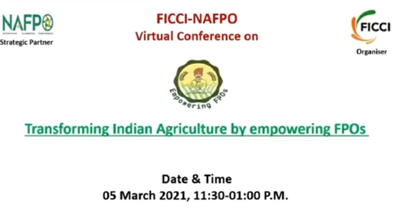 Transforming Indian Agriculture by Empowering FPOs